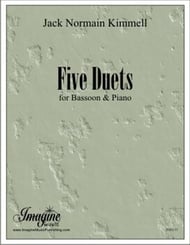 Five Duets Bassoon and Piano cover Thumbnail